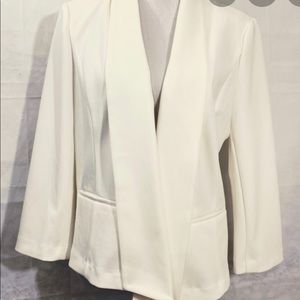 Anne Klein white blazer